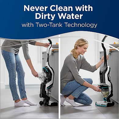 BISSELL CrossWave Cordless MAX Floor and Carpet Cleaner with Wet-Dry Vacuum