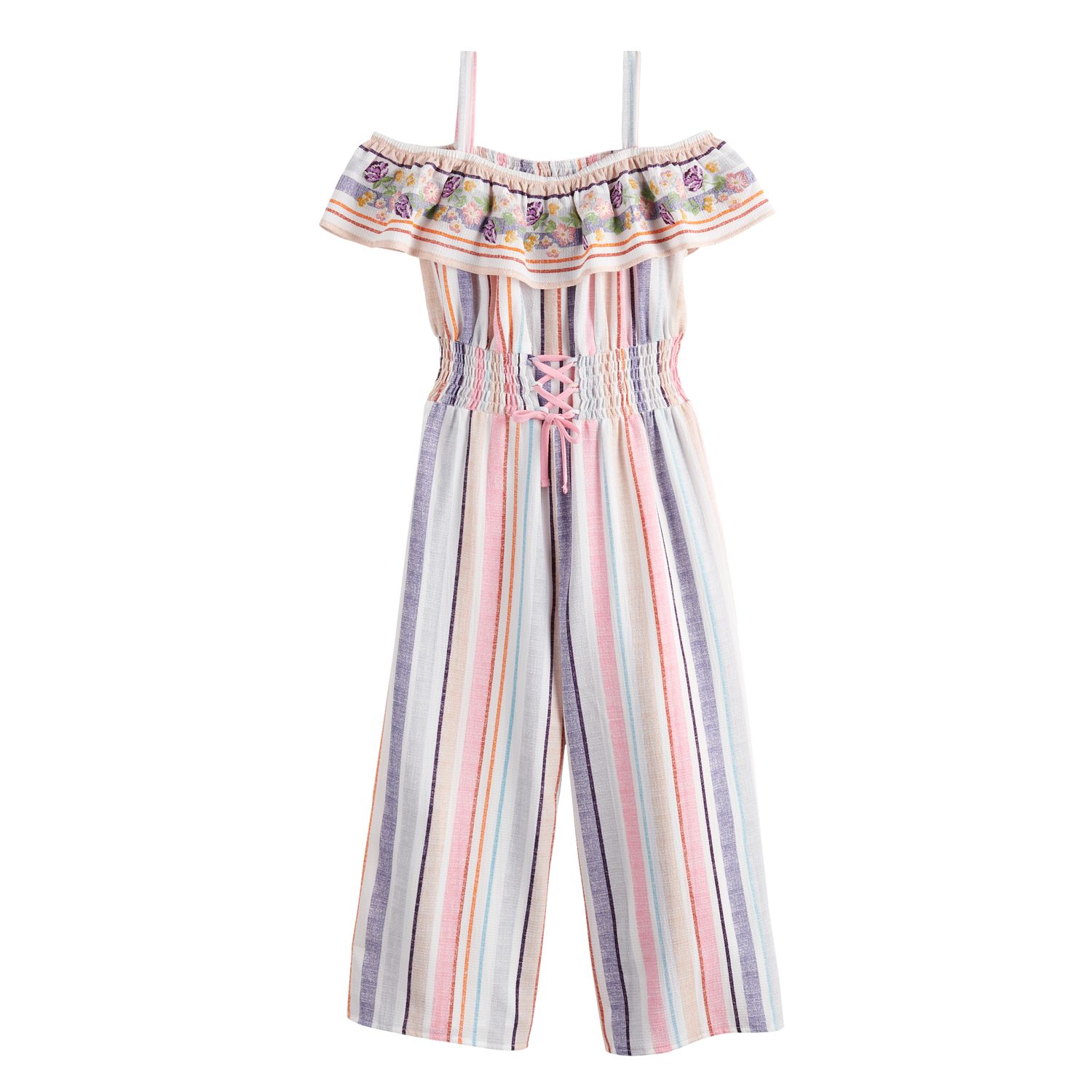 striped jumpsuit for girls