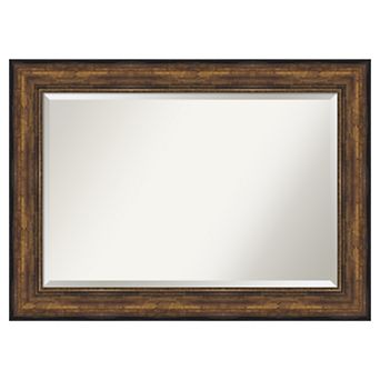 Amanti Art Ballroom Bronze Bathroom Vanity Wall Mirror