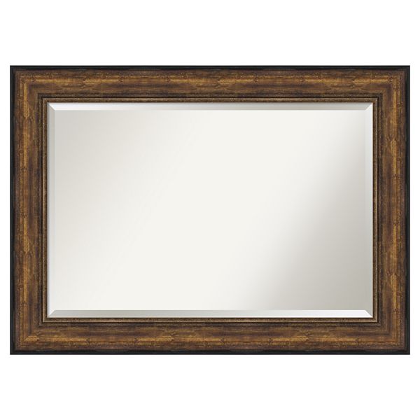 Amanti Art Ballroom Bronze Bathroom Vanity Wall Mirror