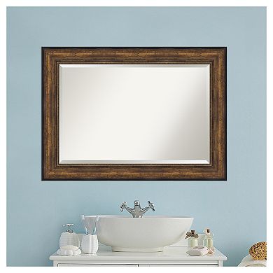 Amanti Art Ballroom Bronze Bathroom Vanity Wall Mirror