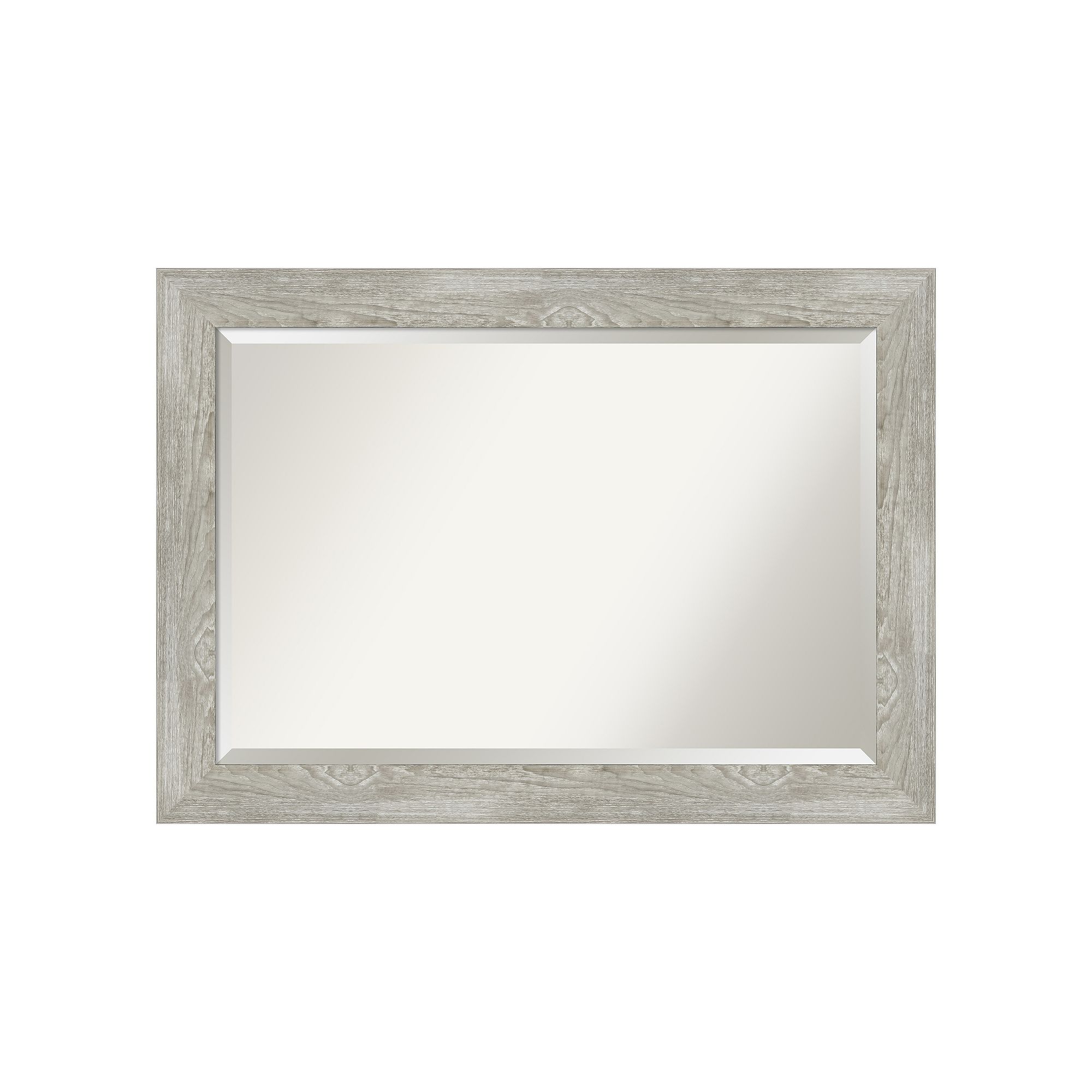 Amanti Art Dove Greywash Bathroom Vanity Wall Mirror, Gray