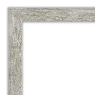 Amanti Art Dove Greywash Bathroom Vanity Wall Mirror