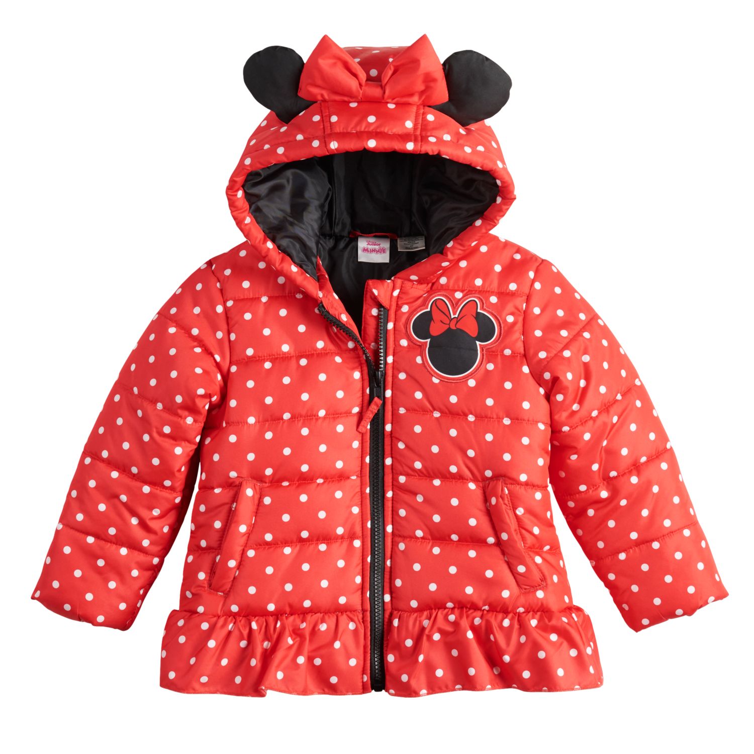 minnie mouse puffer coat