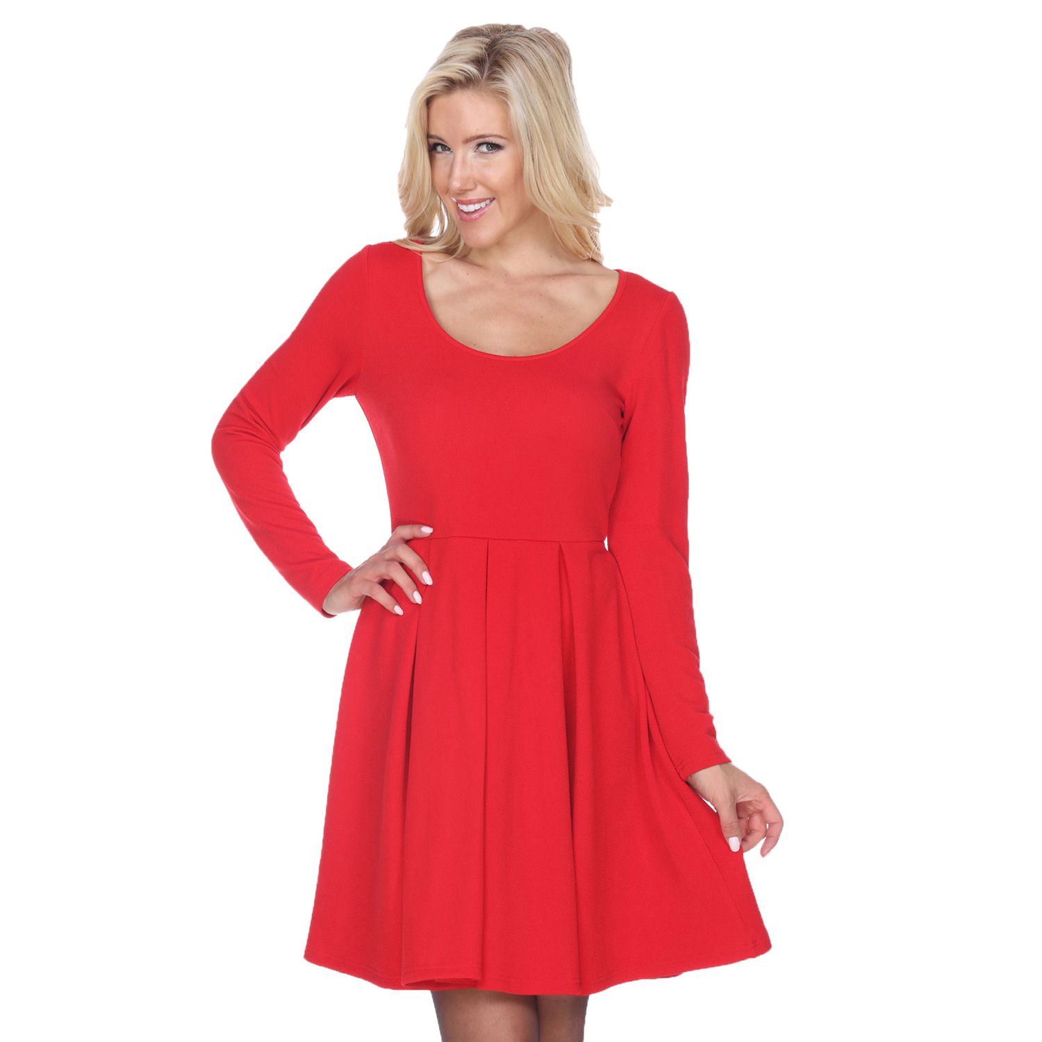 kohls womens red dresses