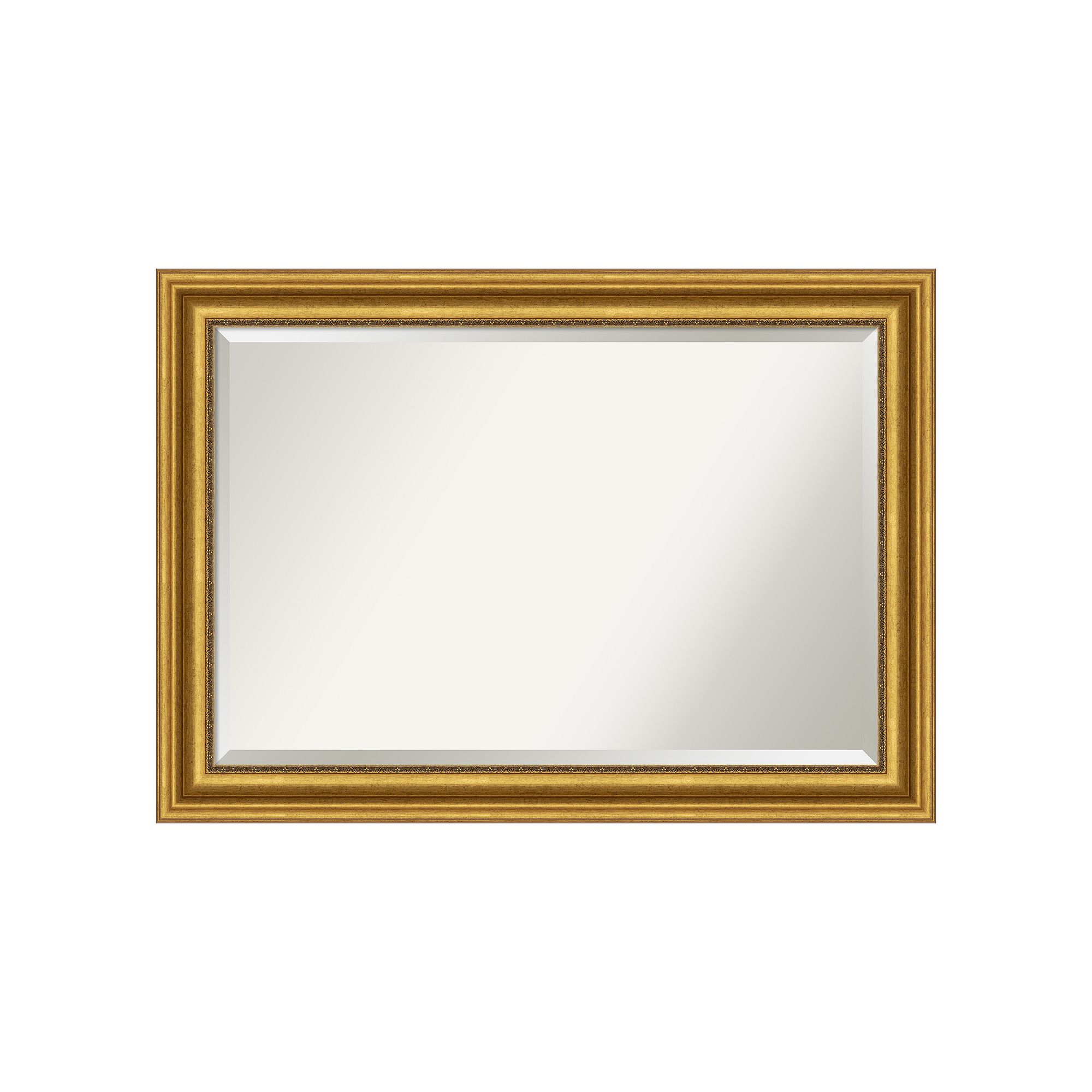 Amanti Art Parlor Gold Bathroom Vanity Wall Mirror