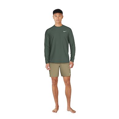Men's Nike Dri-FIT UPF 40+ Hydroguard Long Sleeve Swim Tee