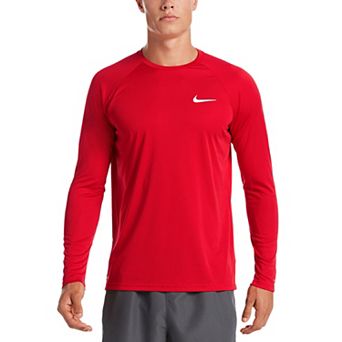 Men's Nike Dri-FIT UPF 40+ Hydroguard Long Sleeve Swim Tee