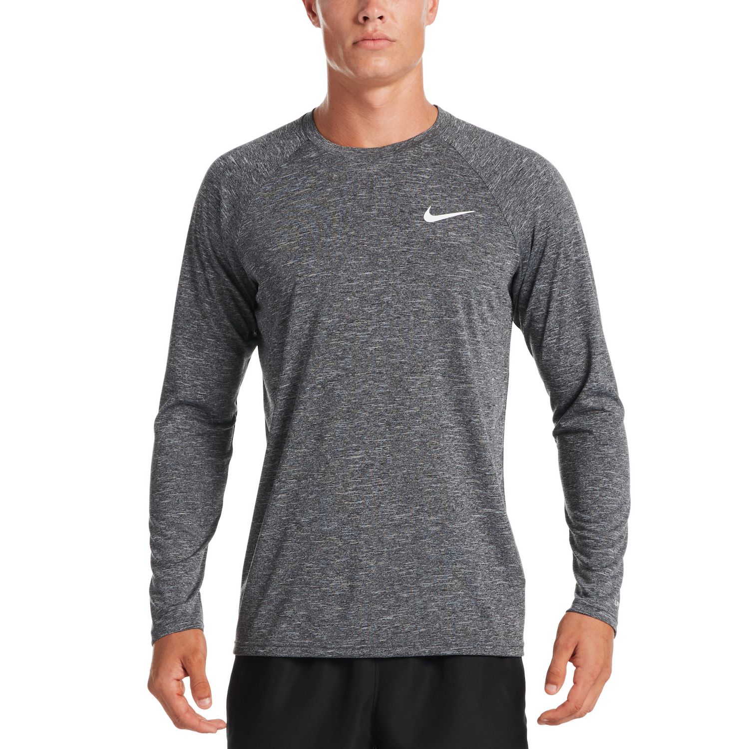 nike men's hydroguard upf 40 sun protection swim rash guard