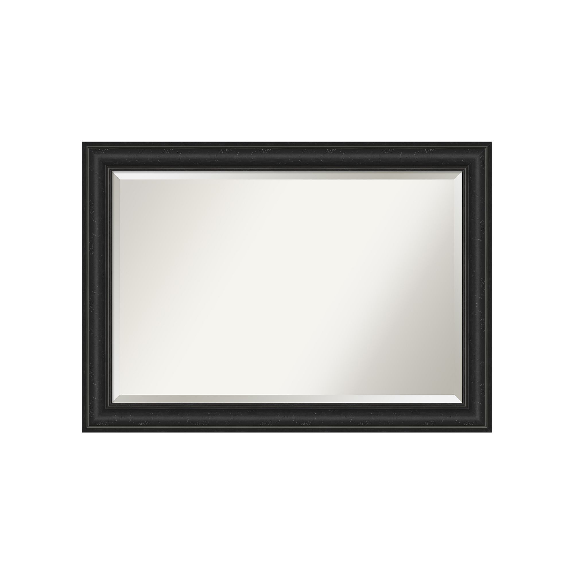 Amanti Art Shipwreck Black Bathroom Vanity Wall Mirror