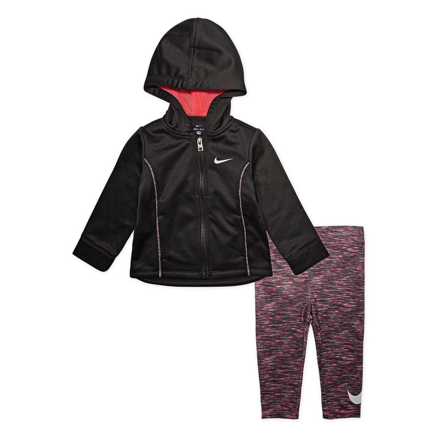 nike leggings and hoodie set