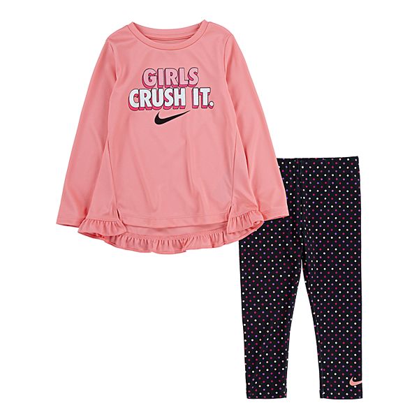 Toddler nike cheap outfits girl