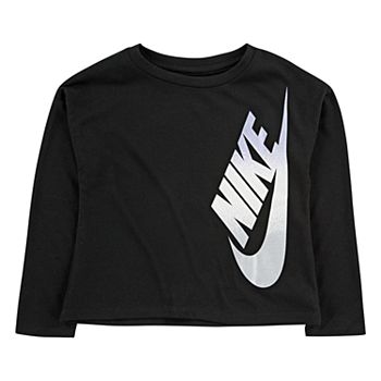 Toddler Girls Nike Long Sleeve Graphic T Shirt