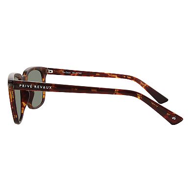 PRIVE REVAUX The Dean 52mm Rectangle Polarized Sunglasses