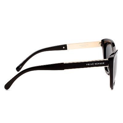 PRIVE REVAUX The Hepburn 57mm Cat-Eye Polarized Sunglasses display picture 3
