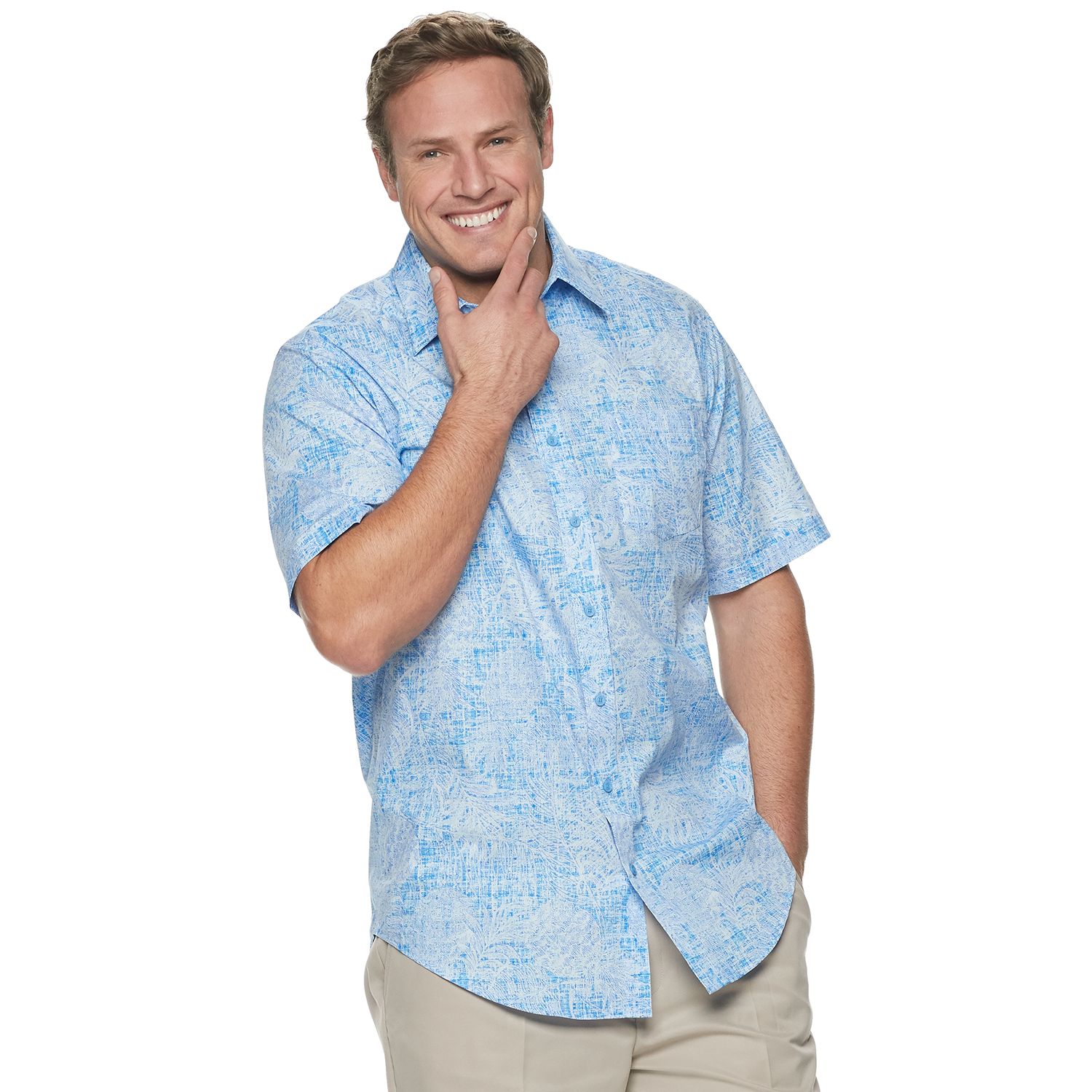 big tall short sleeve button down shirts