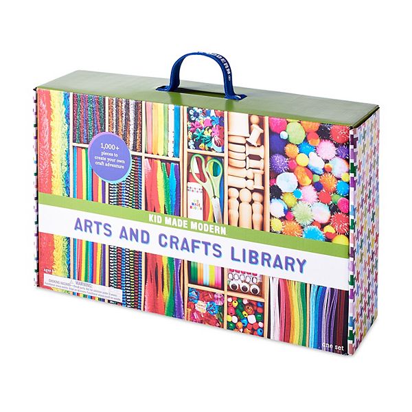 Arts and Crafts Vault 1000 Plus Piece Craft Kit Library in a Box