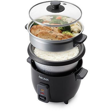 AROMA® 6-Cup (Cooked) / 1.5Qt. Rice & Grain Cooker