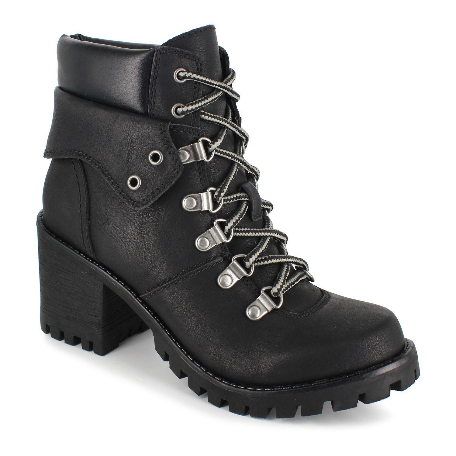 heeled hiking boots
