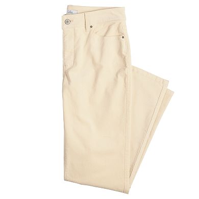 Women's Croft & Barrow® Straight-Leg Corduroy Pants