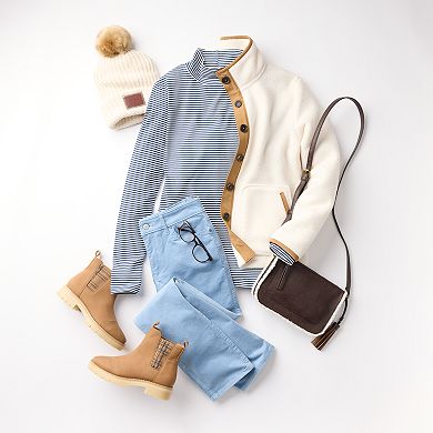 Women's Croft & Barrow® Straight-Leg Corduroy Pants