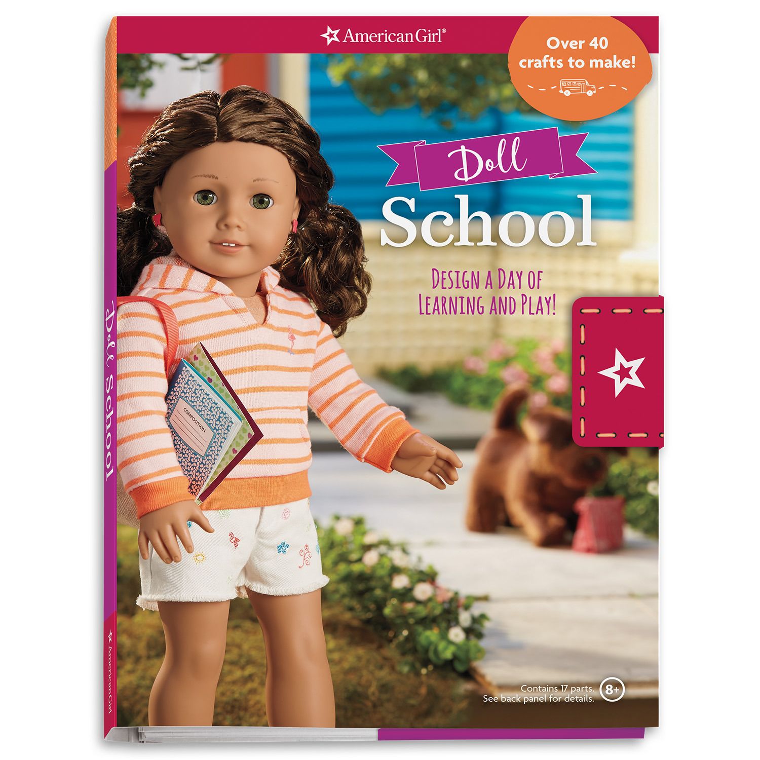 american girl doll school set