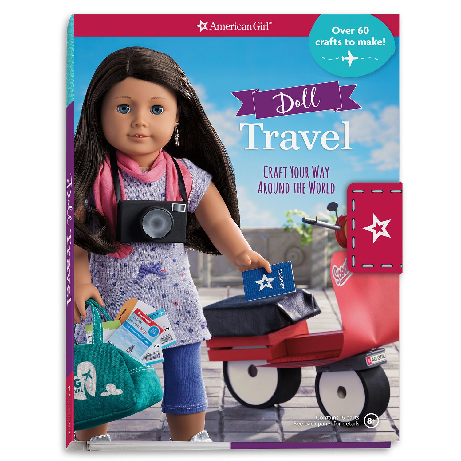 american girl doll travel set