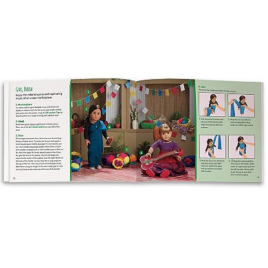 American Girl Doll Travel: Craft Your Way Around the World! Book & Activity Set