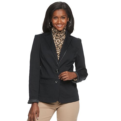 Women's Croft & Barrow® Effortless Stretch Blazer