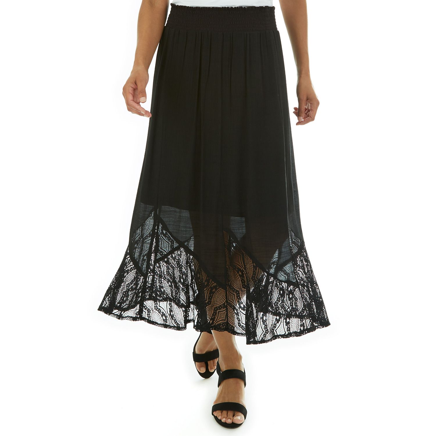 long black skirt kohls