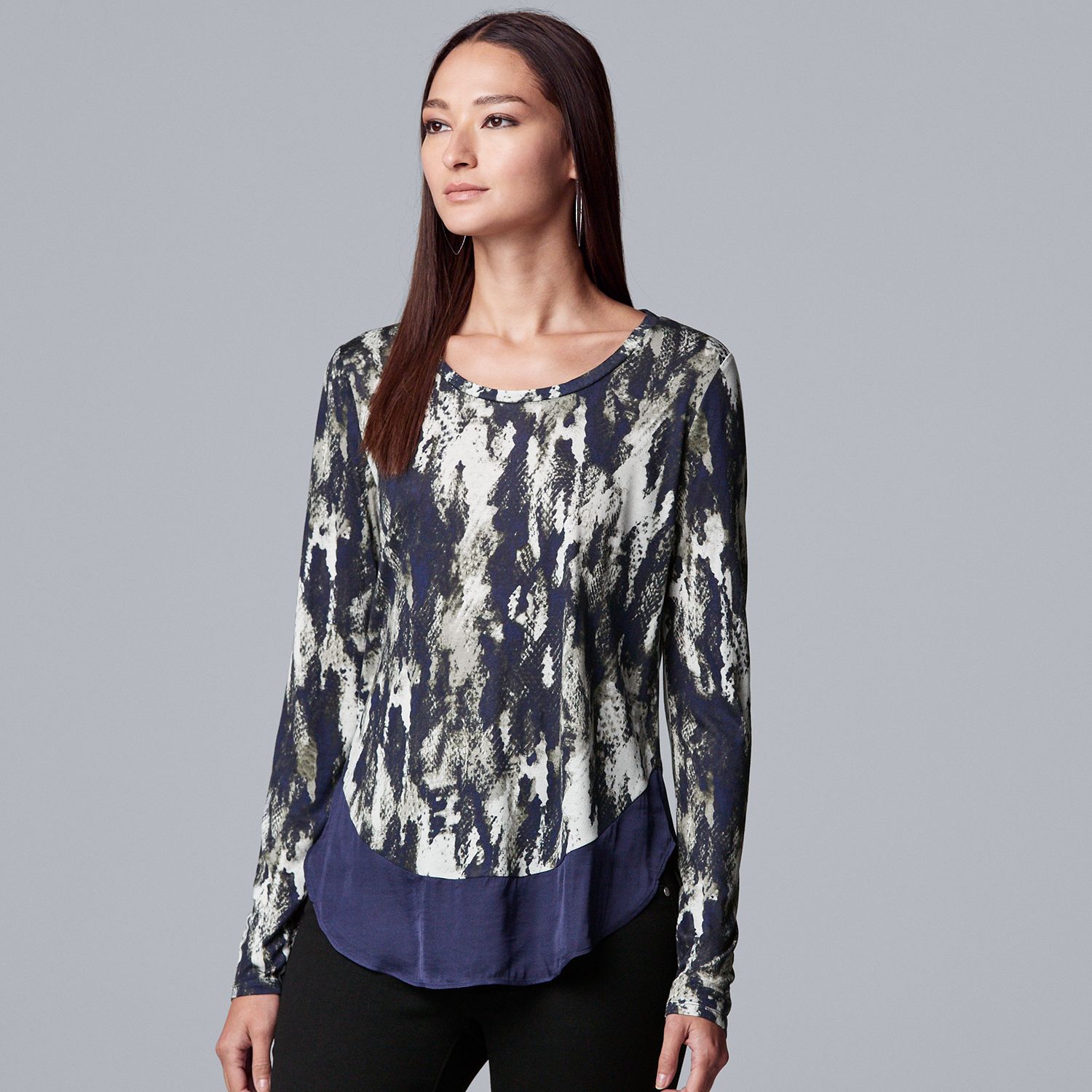 kohls vera wang petite tops