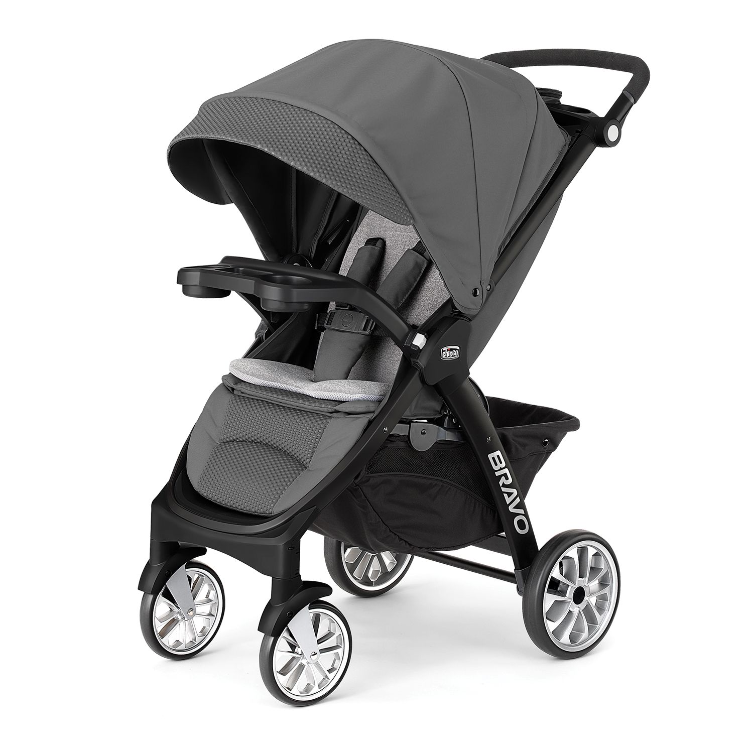 chicco mini bravo plus lightweight stroller eucalyptus