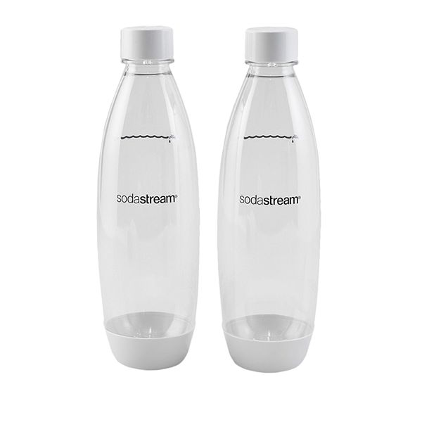 SodaStream 1Liter Slim Carbonating Bottle 2pk.