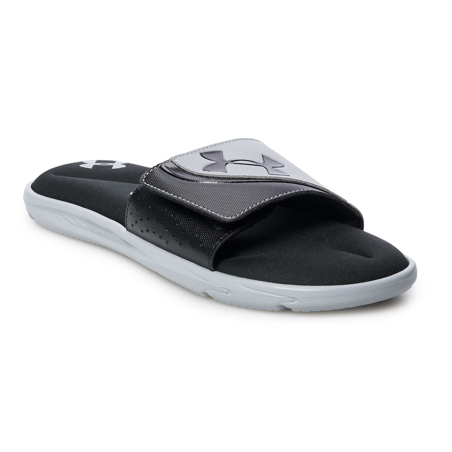 under armor slip on sandals