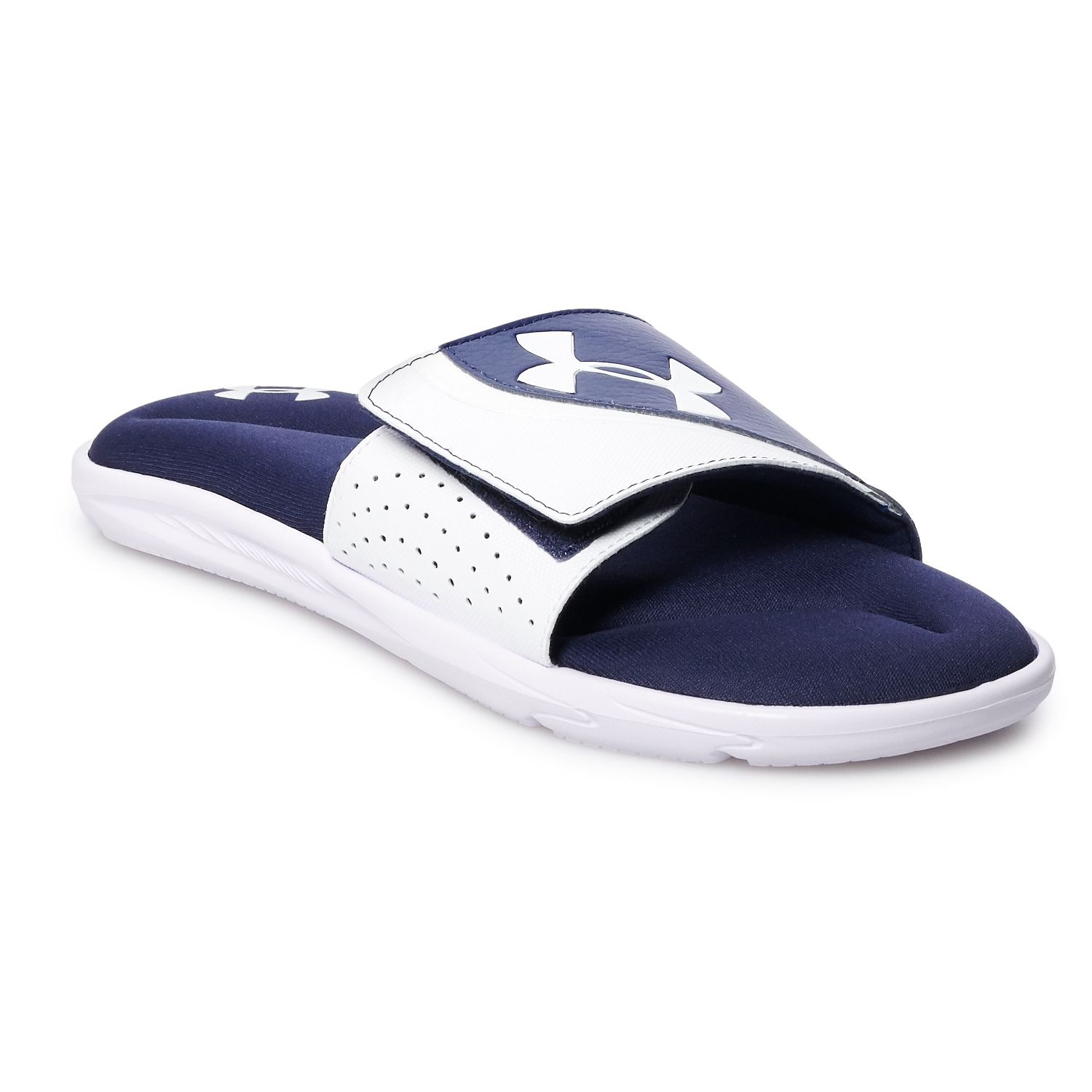 kohls under armour slides