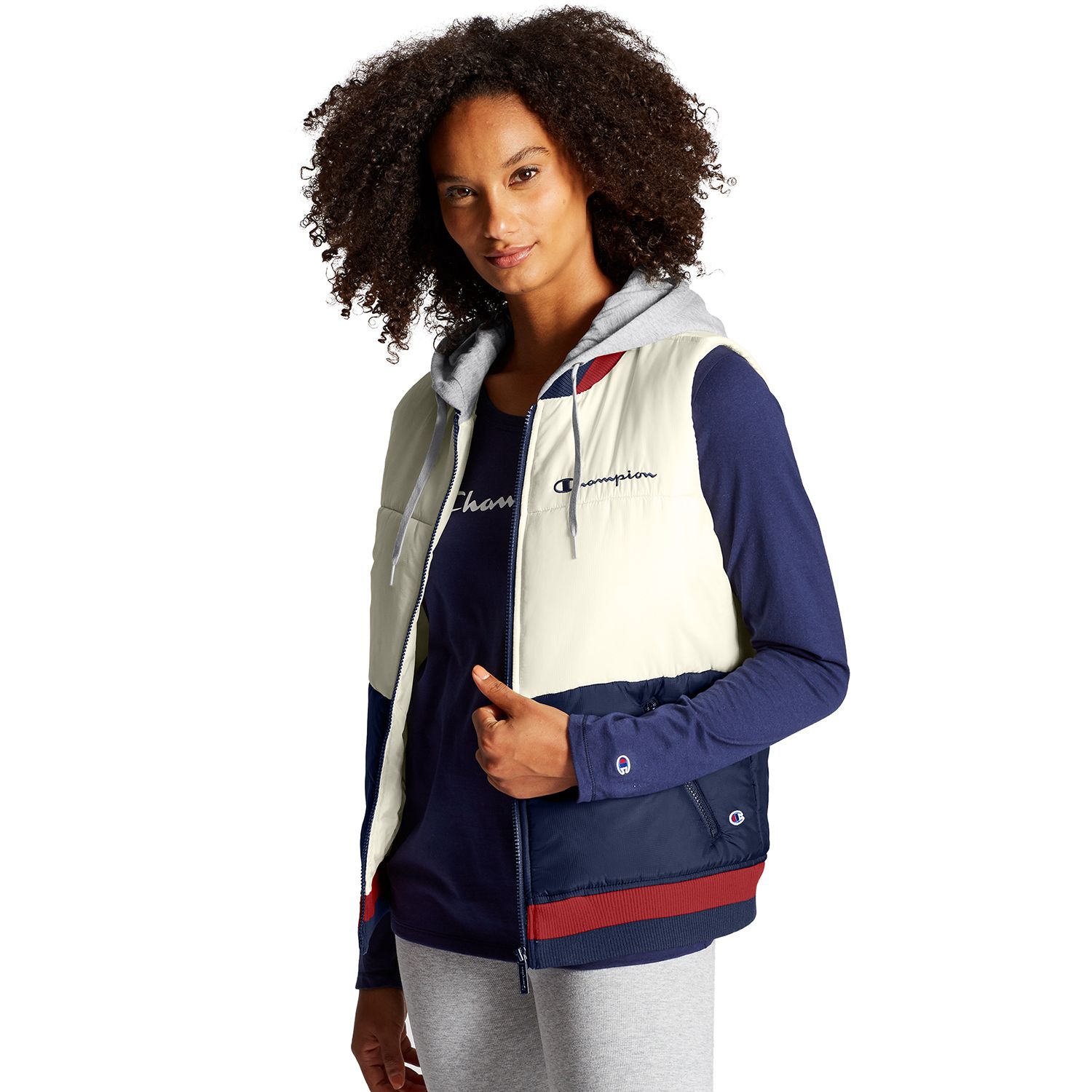 champion row sherpa vest