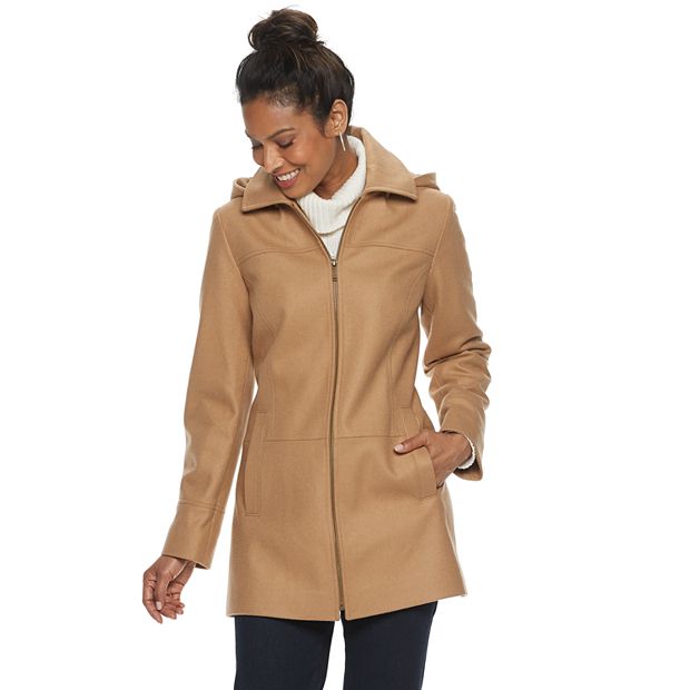 Kohls london 2024 fog trench coat