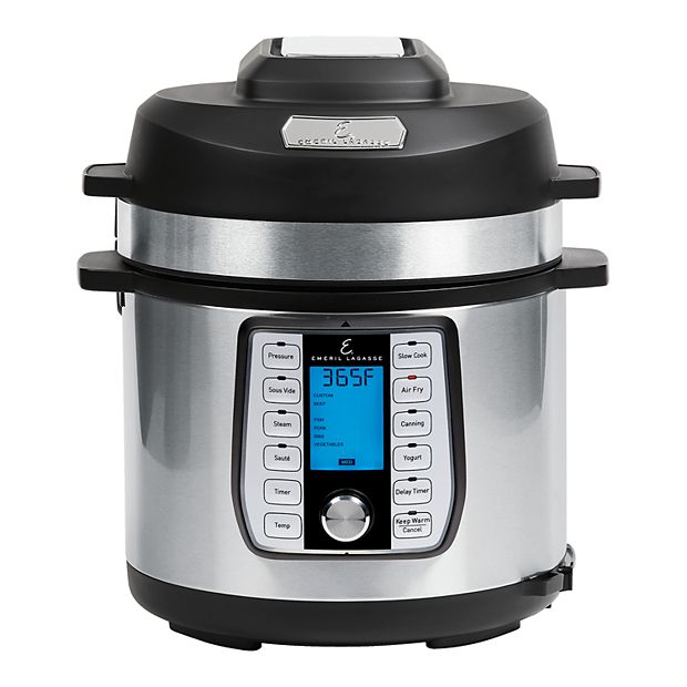 electric air fryer and pressure cooker