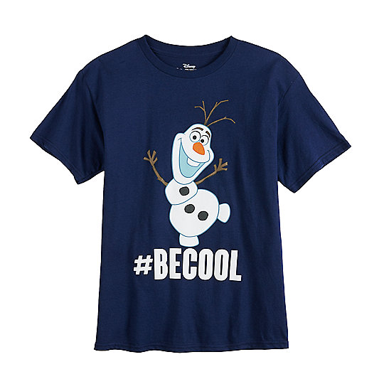 Boys 8 20 Disney Frozen 2 Olaf Be Cool Tee - roblox how to get active and chill snowman