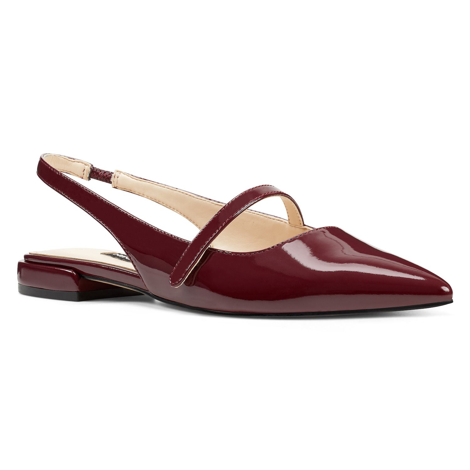 nine west red flats