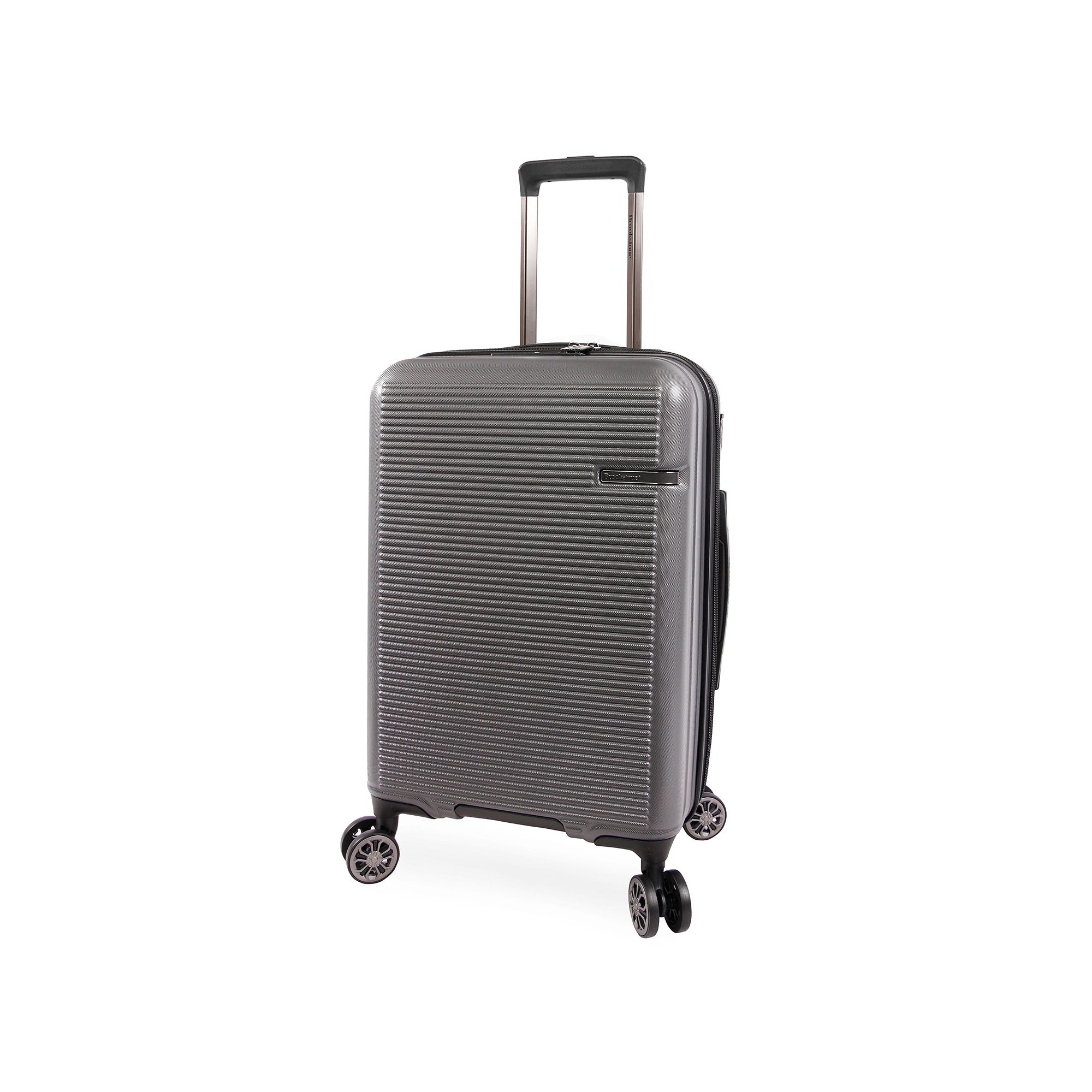 Brookstone Nelson Hardside Spinner Luggage, Grey