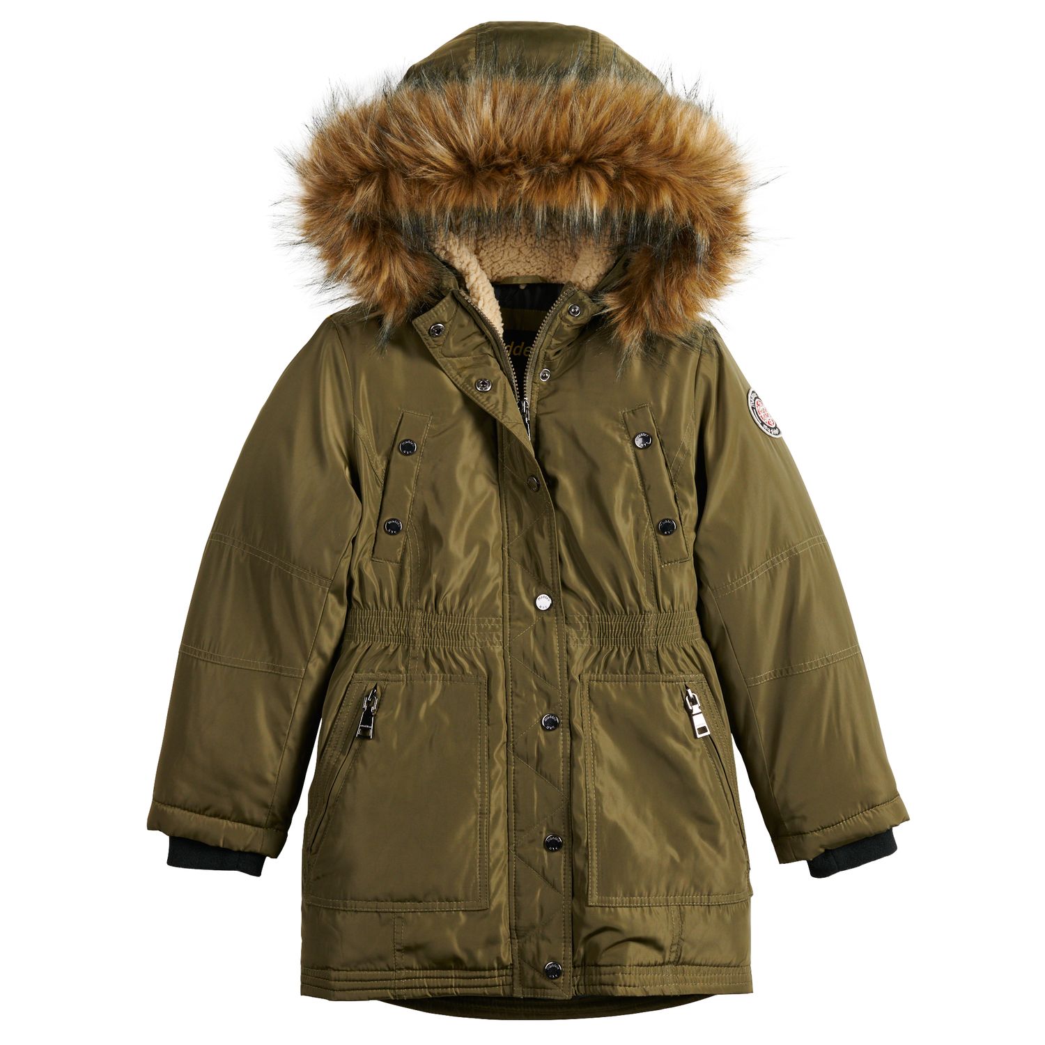 anorak jacket with fur hood