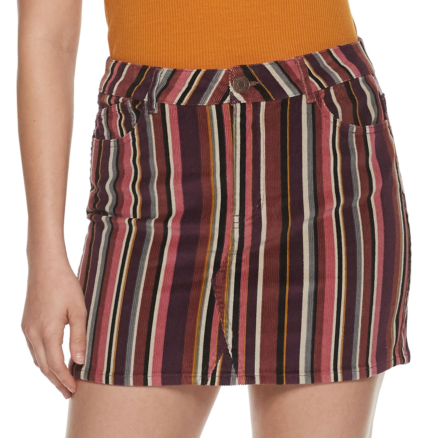 kohls jean skirt juniors