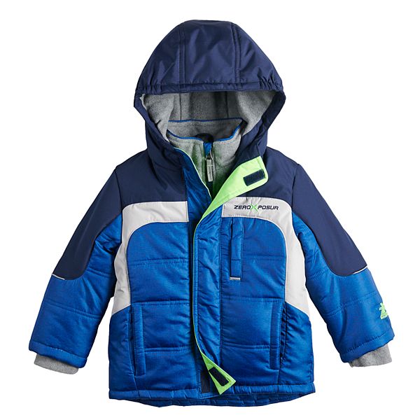 Toddler Boy ZeroXposur Colorblock Hooded Heavyweight Jacket