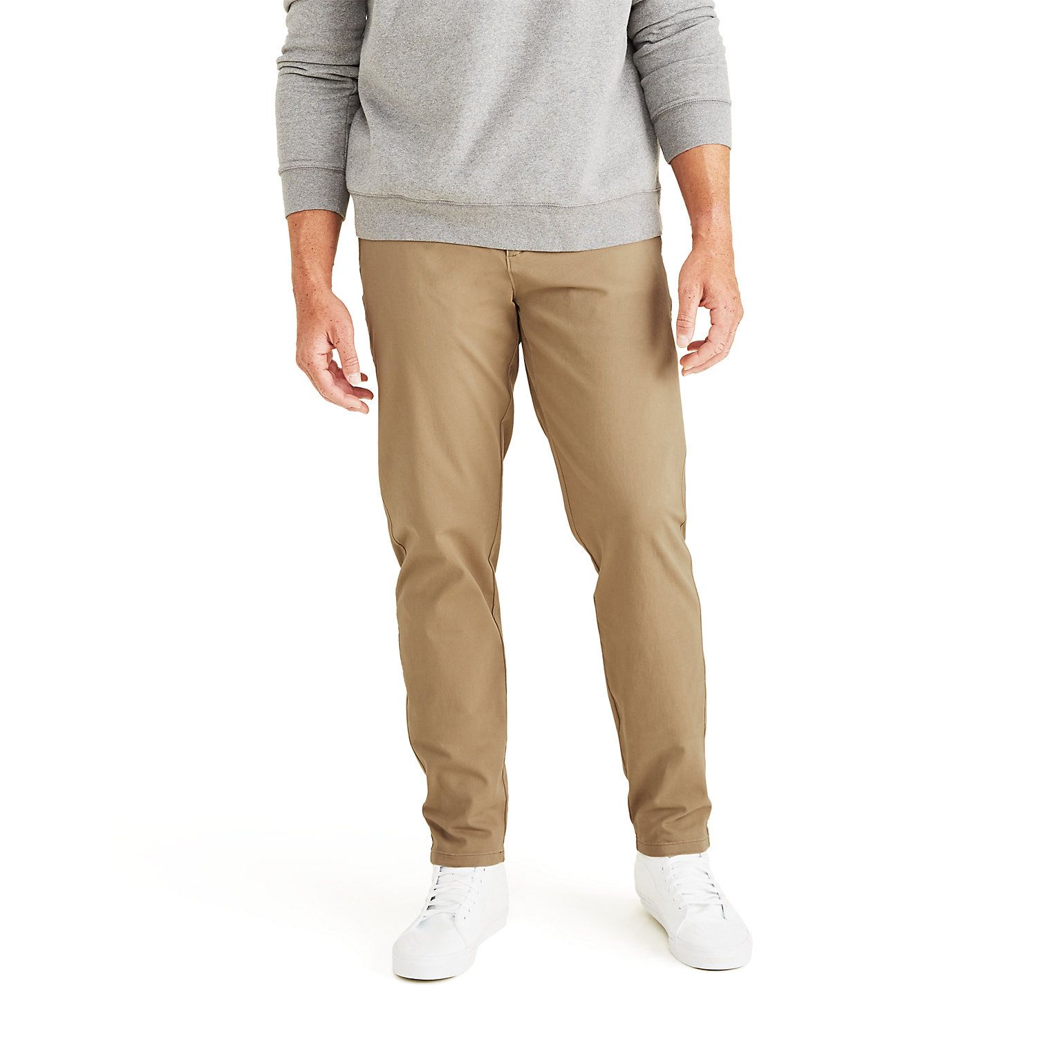 dockers alpha khaki slim fit smart 360 flex