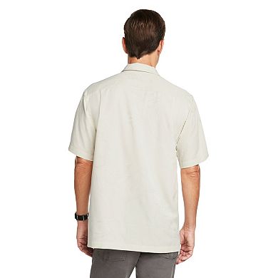 Men's Van Heusen Slim Fit Air Tonal Floral Short Sleeve Shirt