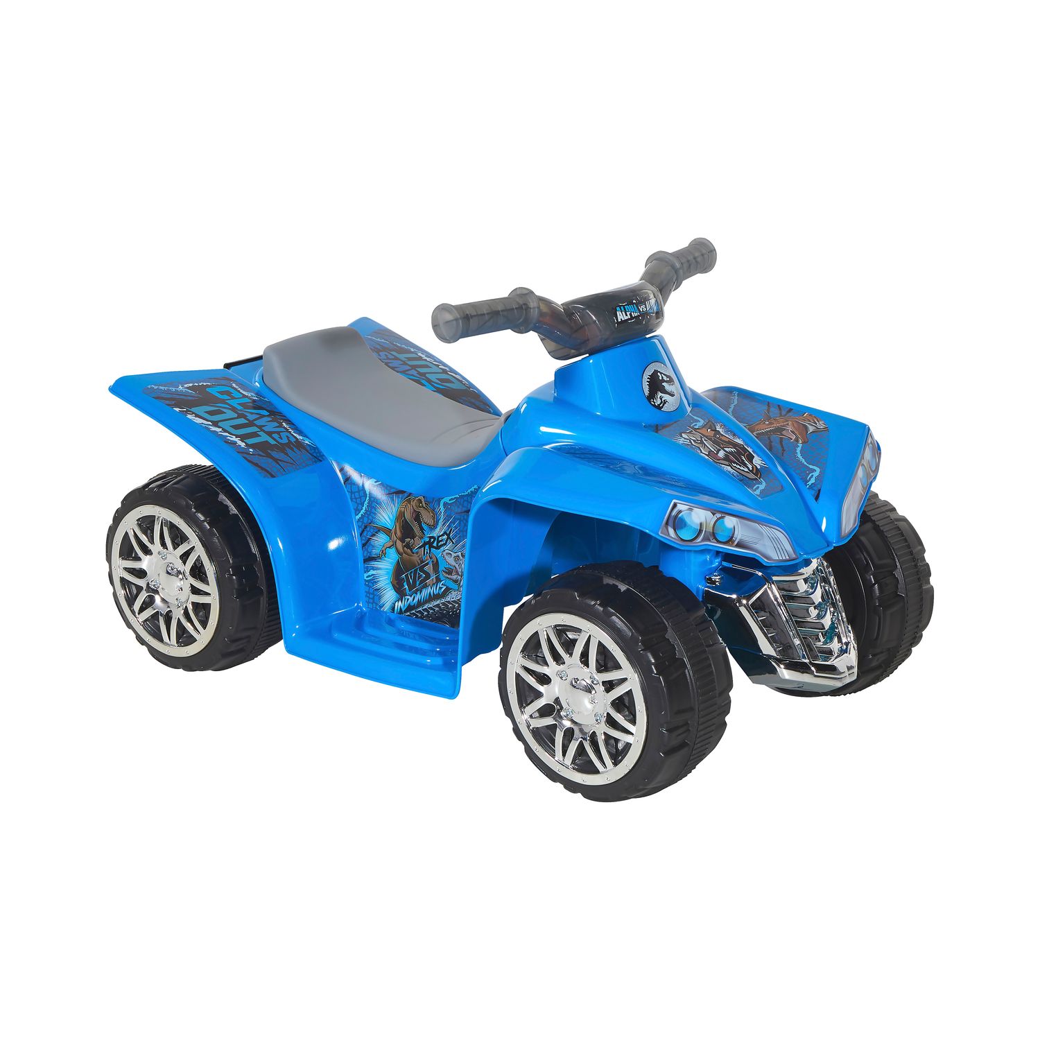 power wheels dino racer blue