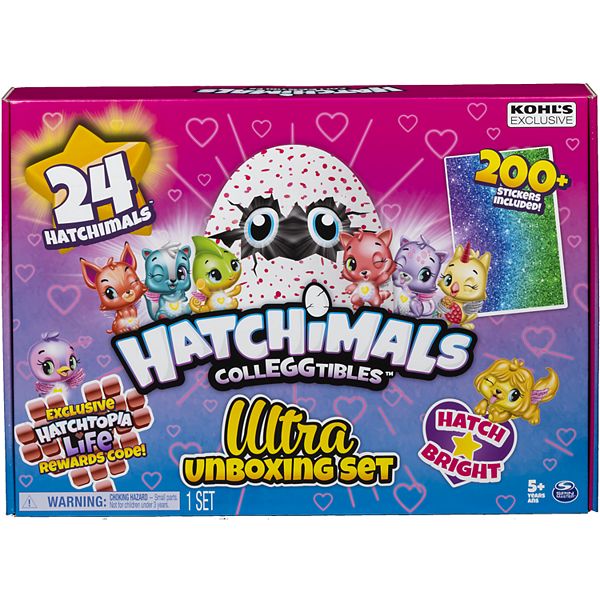Hatchimals Colleggtibles Ultra Unboxing Set By Spinmaster