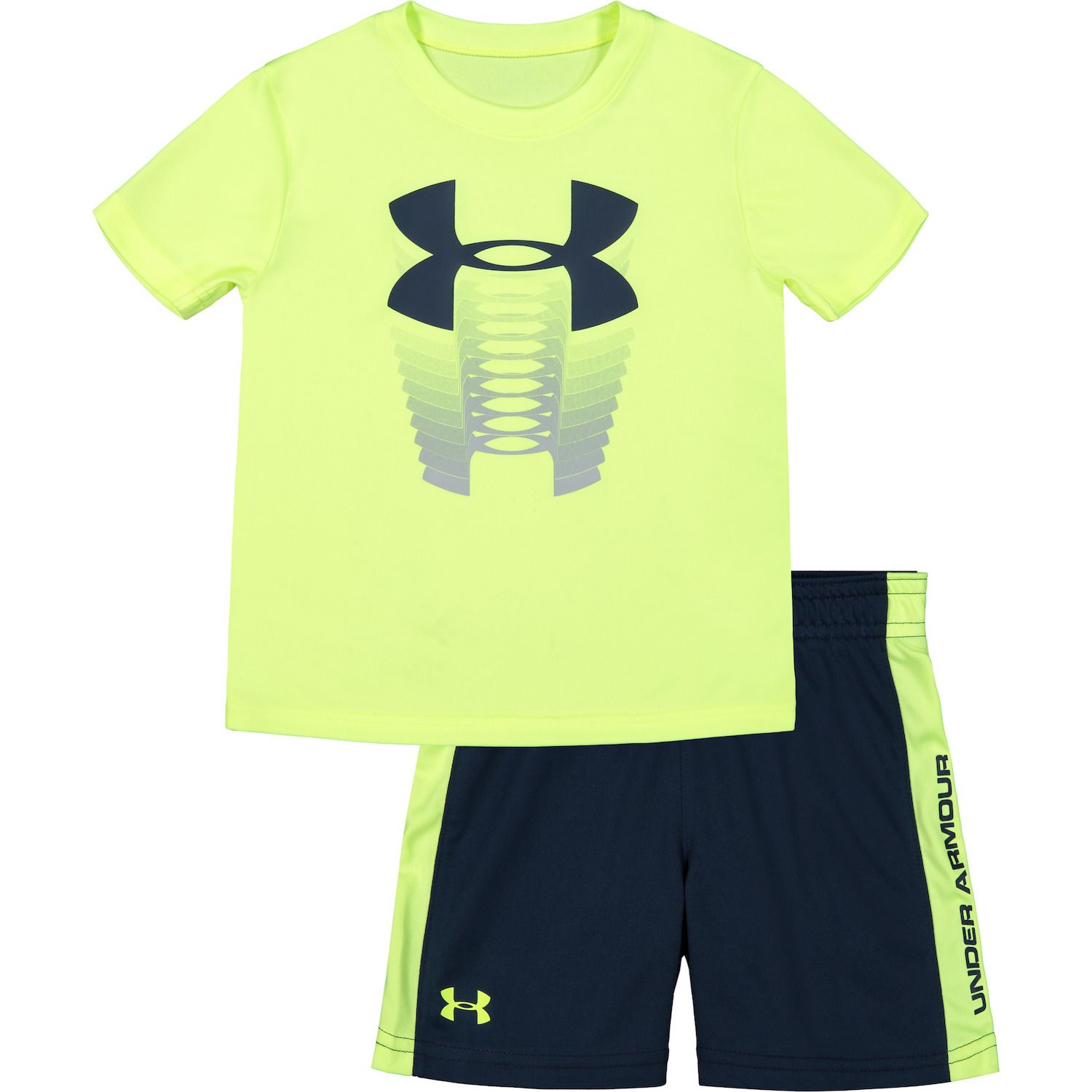 boys under armour short sets