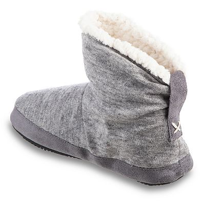 Isotoner bootie slippers kohl's store